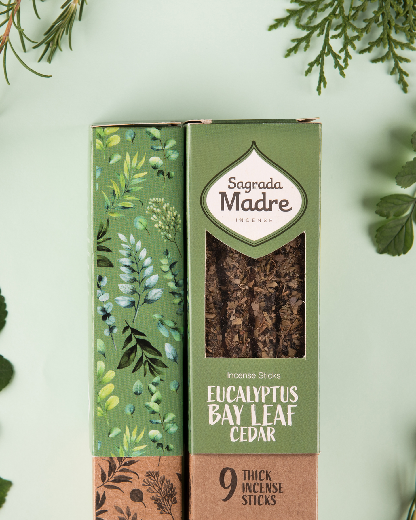 Eukalyptus, Lorbeer & Zedernholz Räucherstäbchen