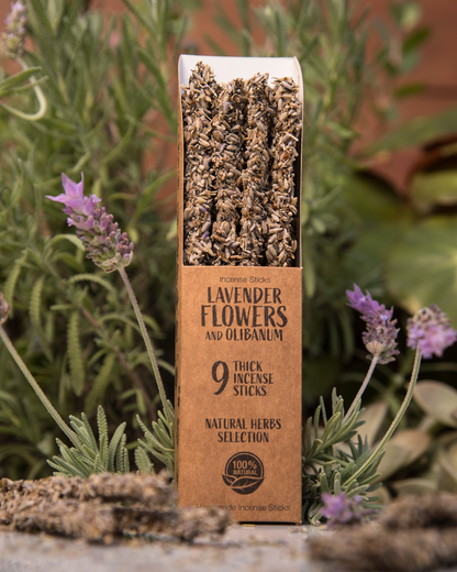 Lavendel & Weihrauch Räucherstäbchen