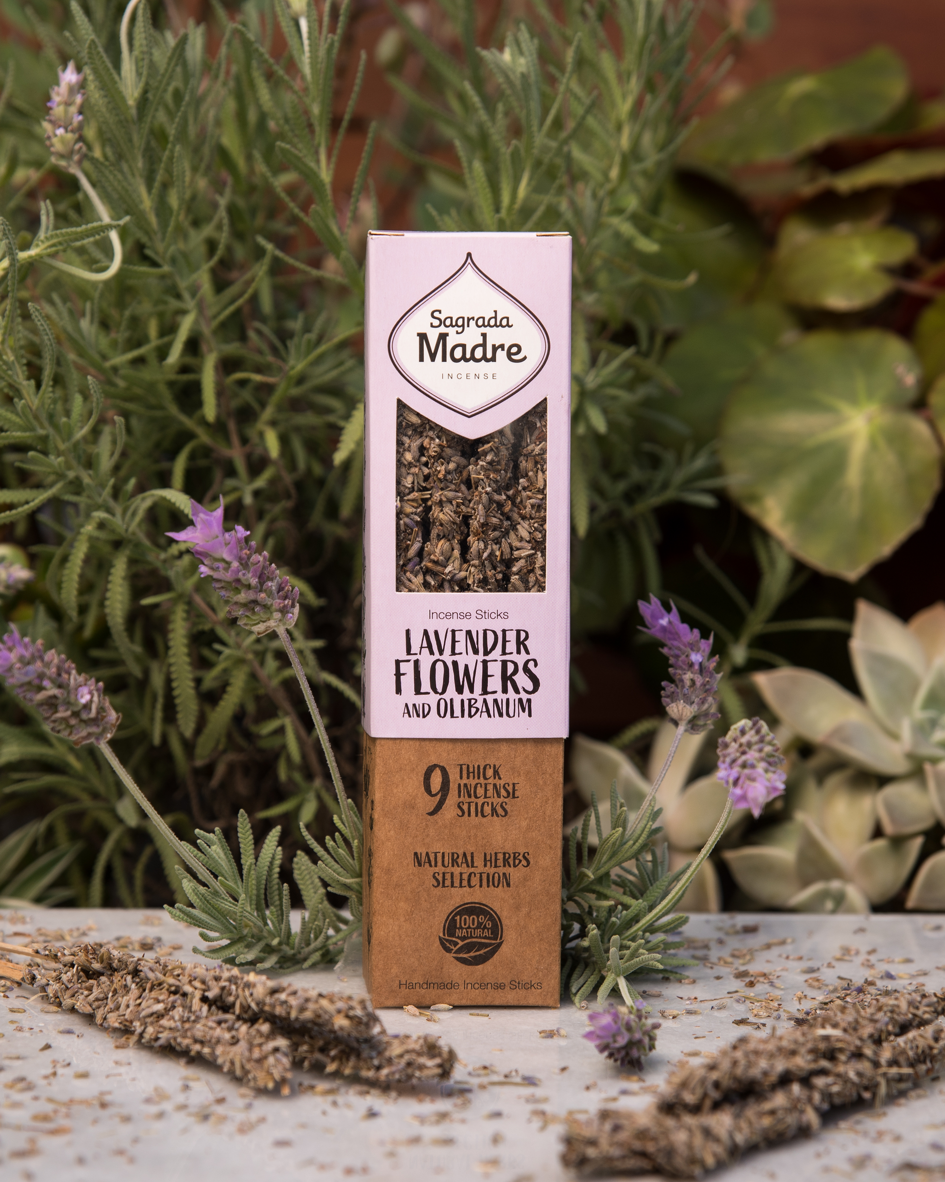 Lavendel & Weihrauch Räucherstäbchen