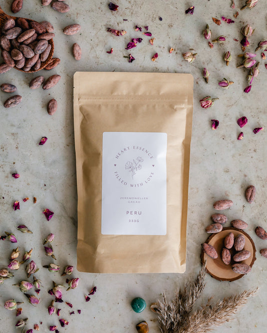 Peru Cacao Chuncho aus Peru 333g Verpackung